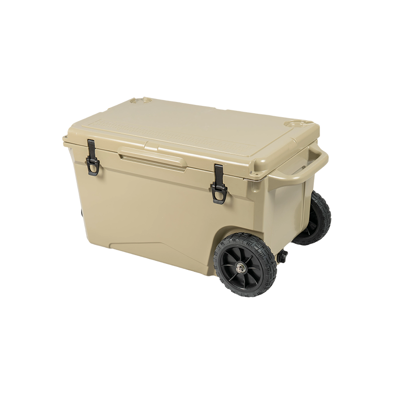 Boîte glacière de rotomoulage de pêche extérieure de grande capacité 75QT